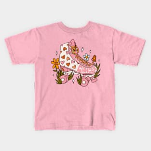 Cancer Zodiac Roller Skate Kids T-Shirt